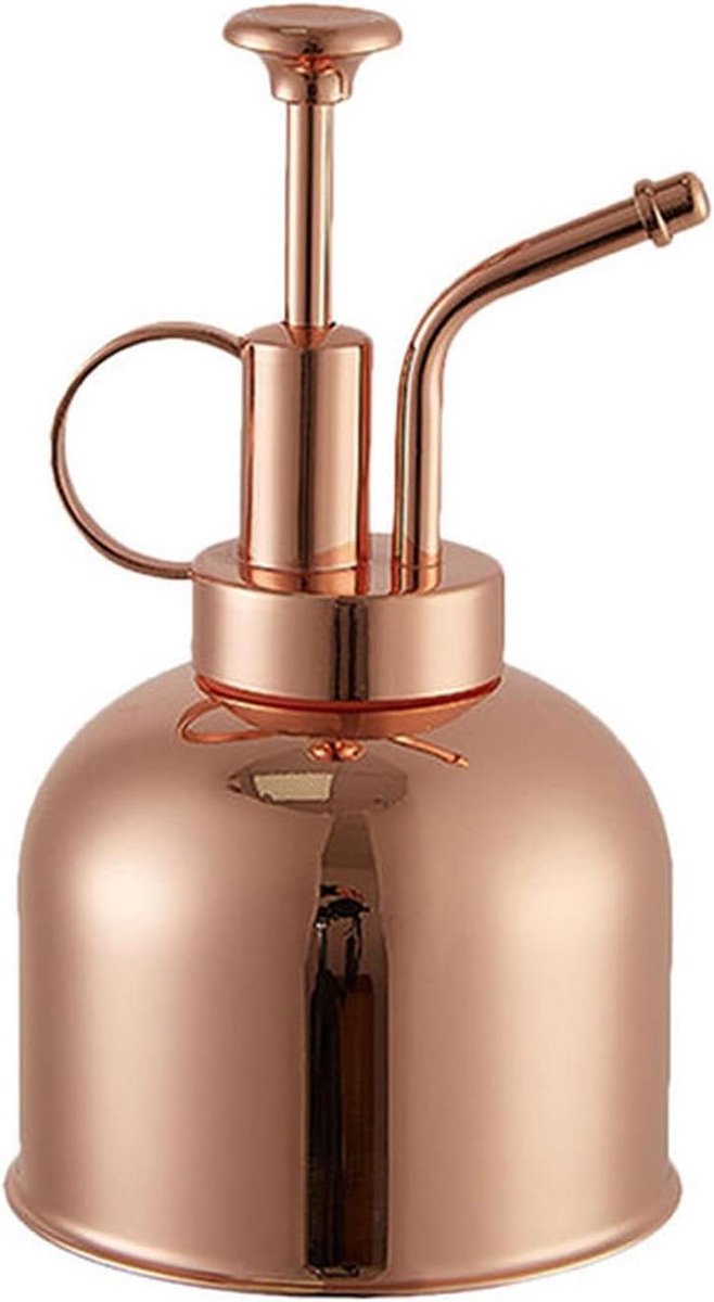 Gieter Mini - Waterkannetje Koper - Planten Water Geven - Roestvrij Koper - 300 ml - Roségoud