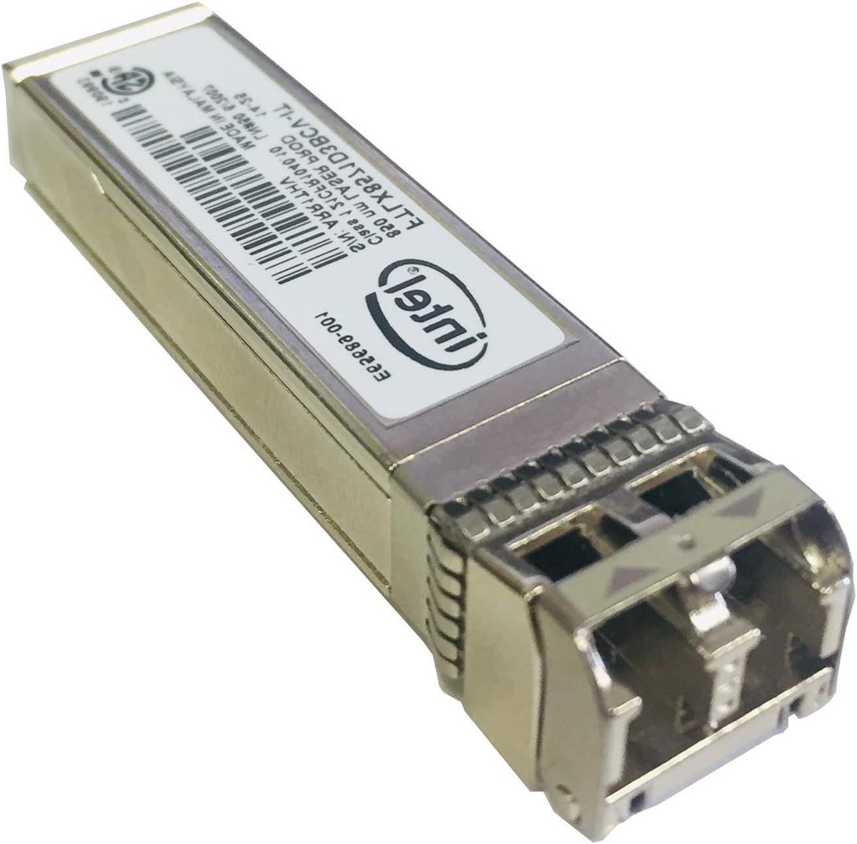 Netwerk Module - Glasvezel Transceiver - Snelle Dataoverdracht - 10 Gbps Snelheid - SR Standaard - Zilver