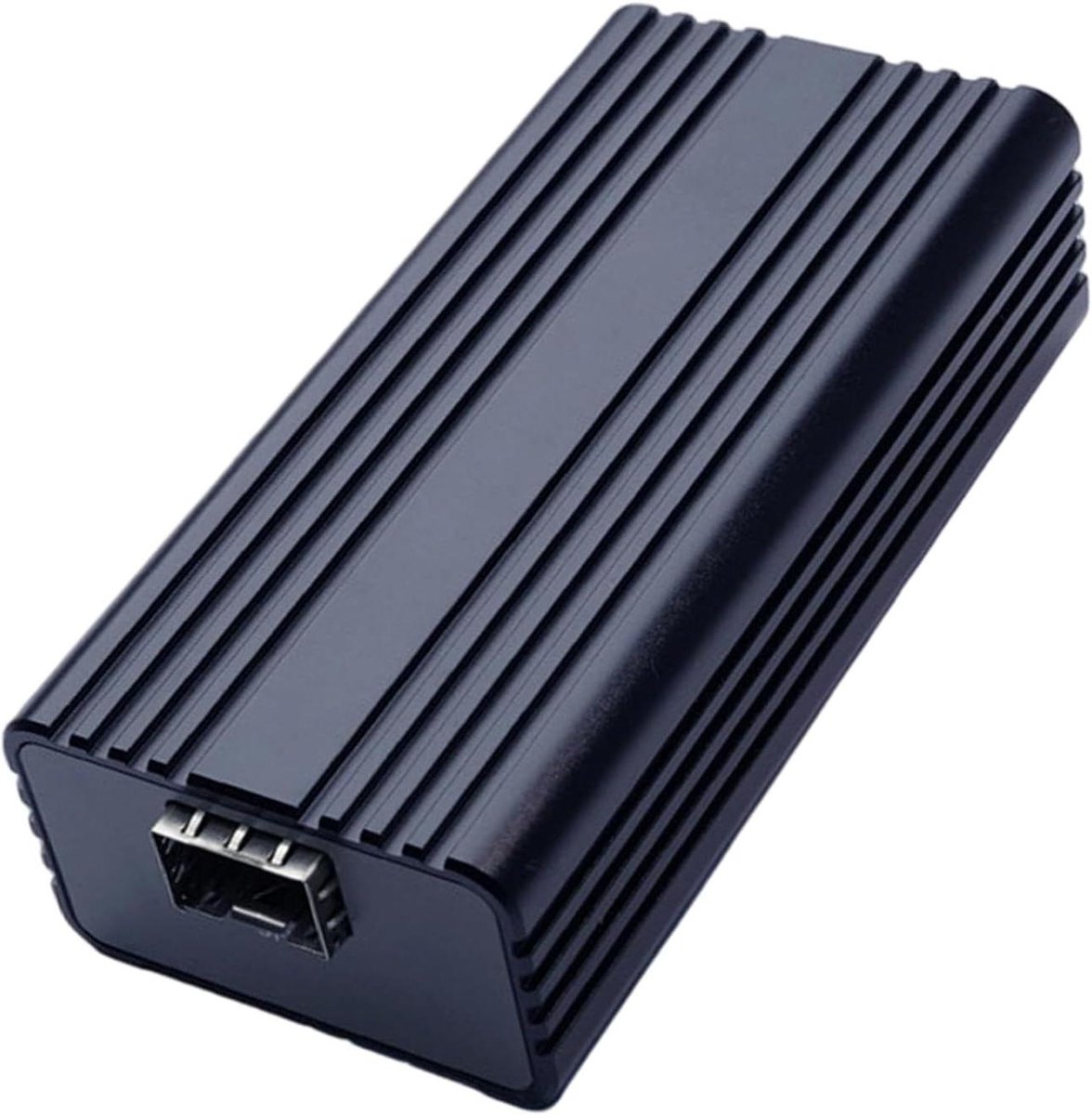 USB Ethernet Kaart - Netwerk Adapter - Snelle Data Transfer - Externe SFP+ Poort - 10G Snelheid - Zilver