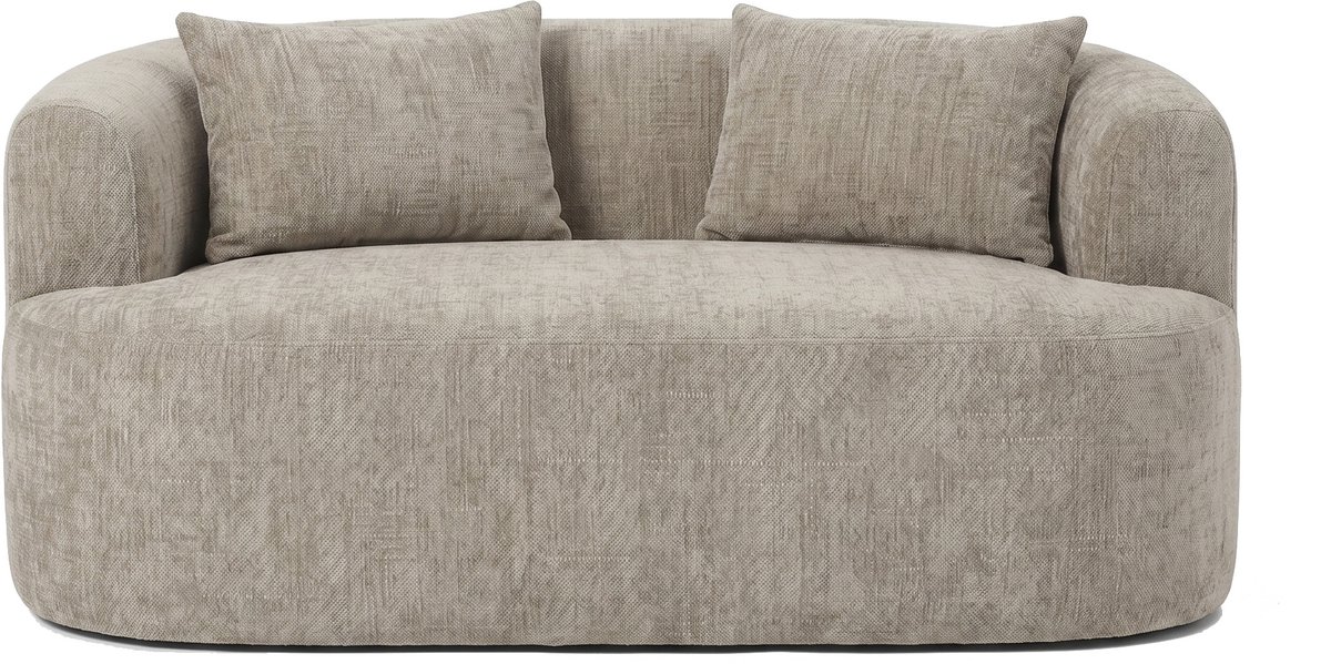 2-Zitsbank Adele Chenille Taupe