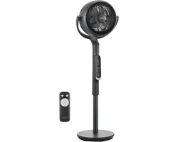 Staande Ventilator - Vloerventilator - Ruimte Koelen - 15 Snelheden - 78-110 cm - Zwart