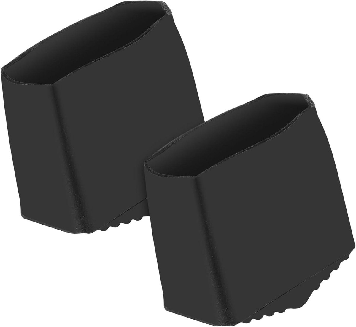 Laddervoet Covers - Trapmatten - Veilige Stabiliteit - Antislip Rubber - 2 Stuks - Zwart