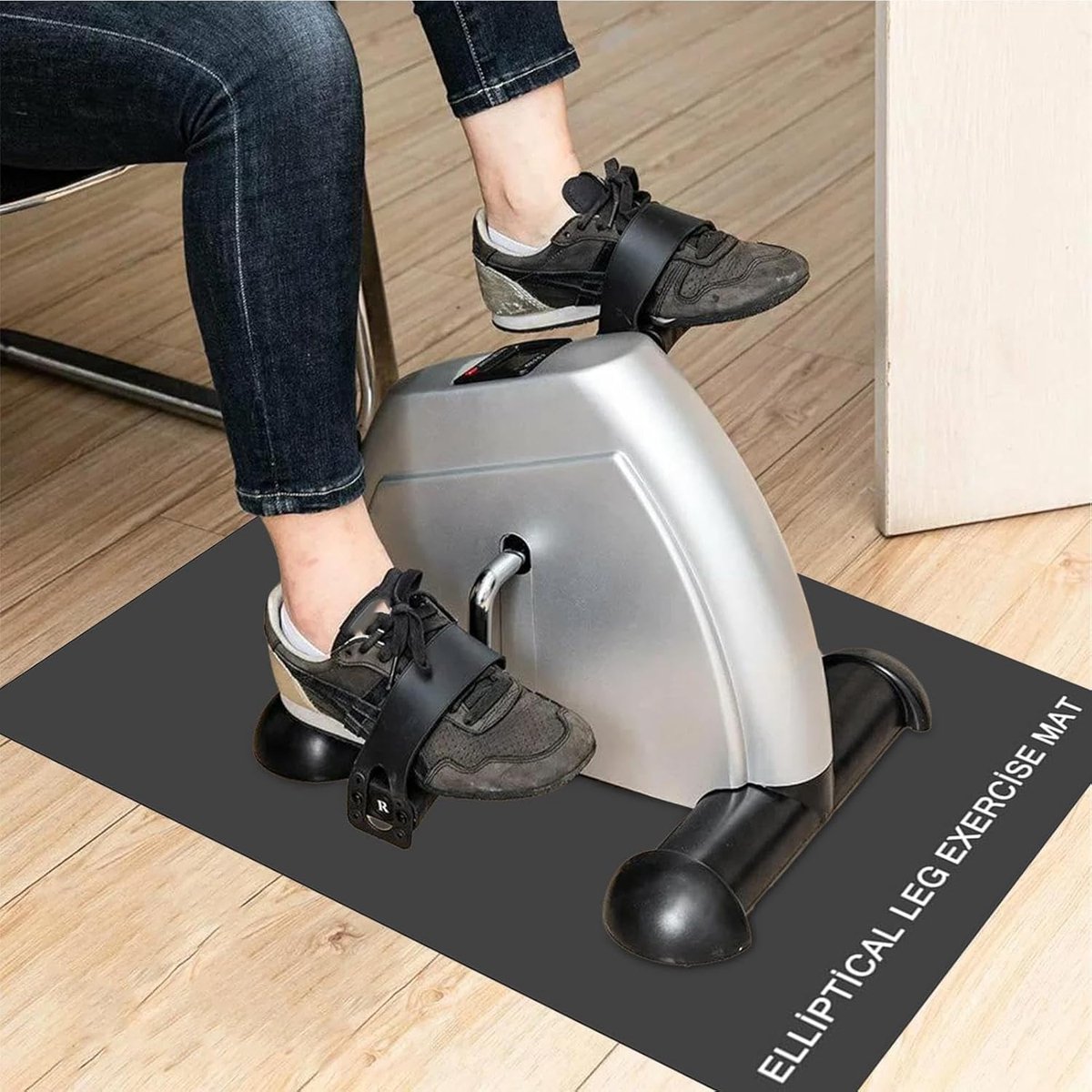 Beentrainer Mat - Workout Onderlegger - Fitness Thuis - Verbeterde Stabiliteit - 60x43cm - Zwart