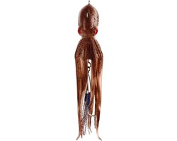 Simulation Squid Jigs Fishing Octopus Lures 250g Lifelike Jig with 10 Ink Tablets — afbeelding 4