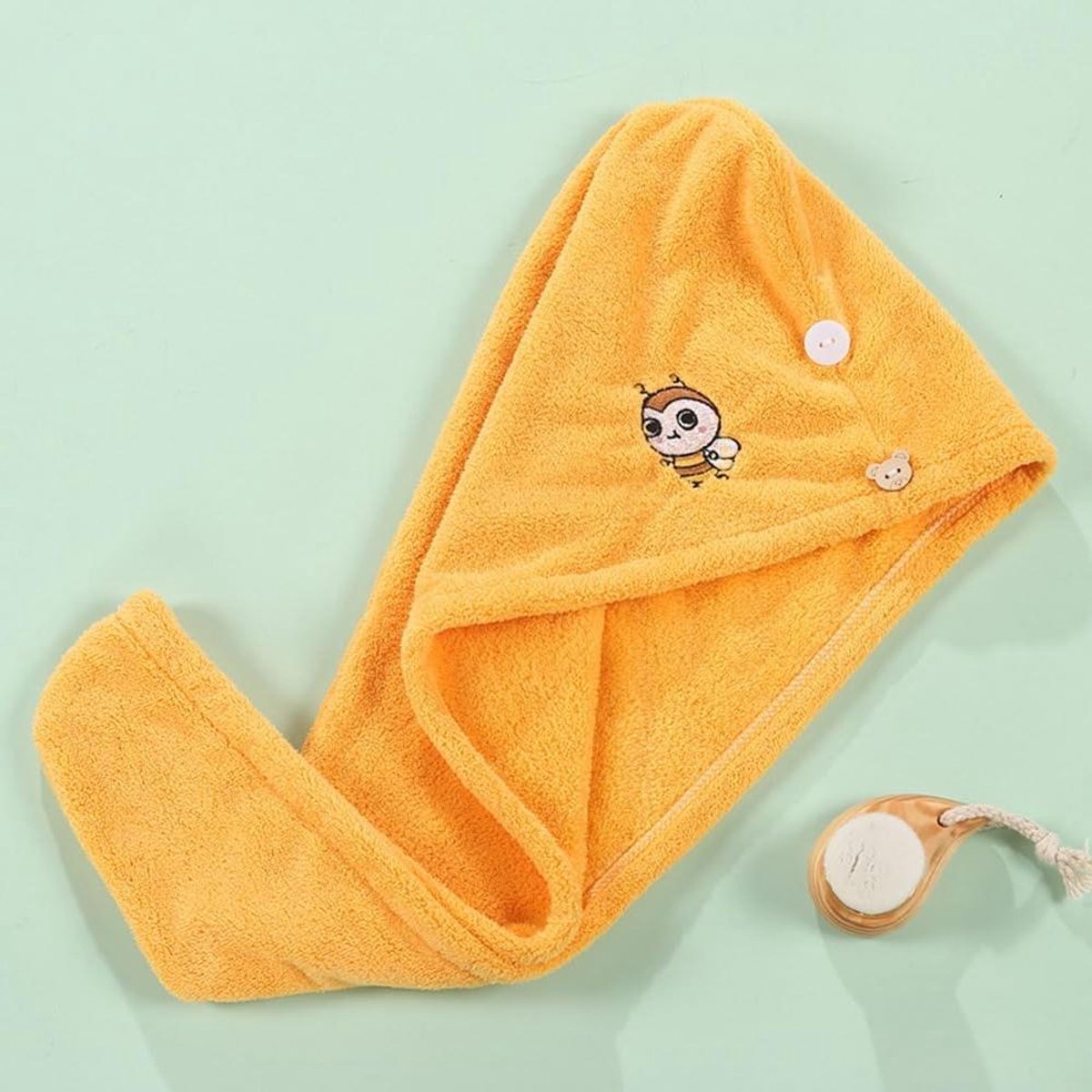 Haardrogers Handdoek - Haar Tulband - Haar Drogen - Zeer Absorberend - 1000 Gram - E