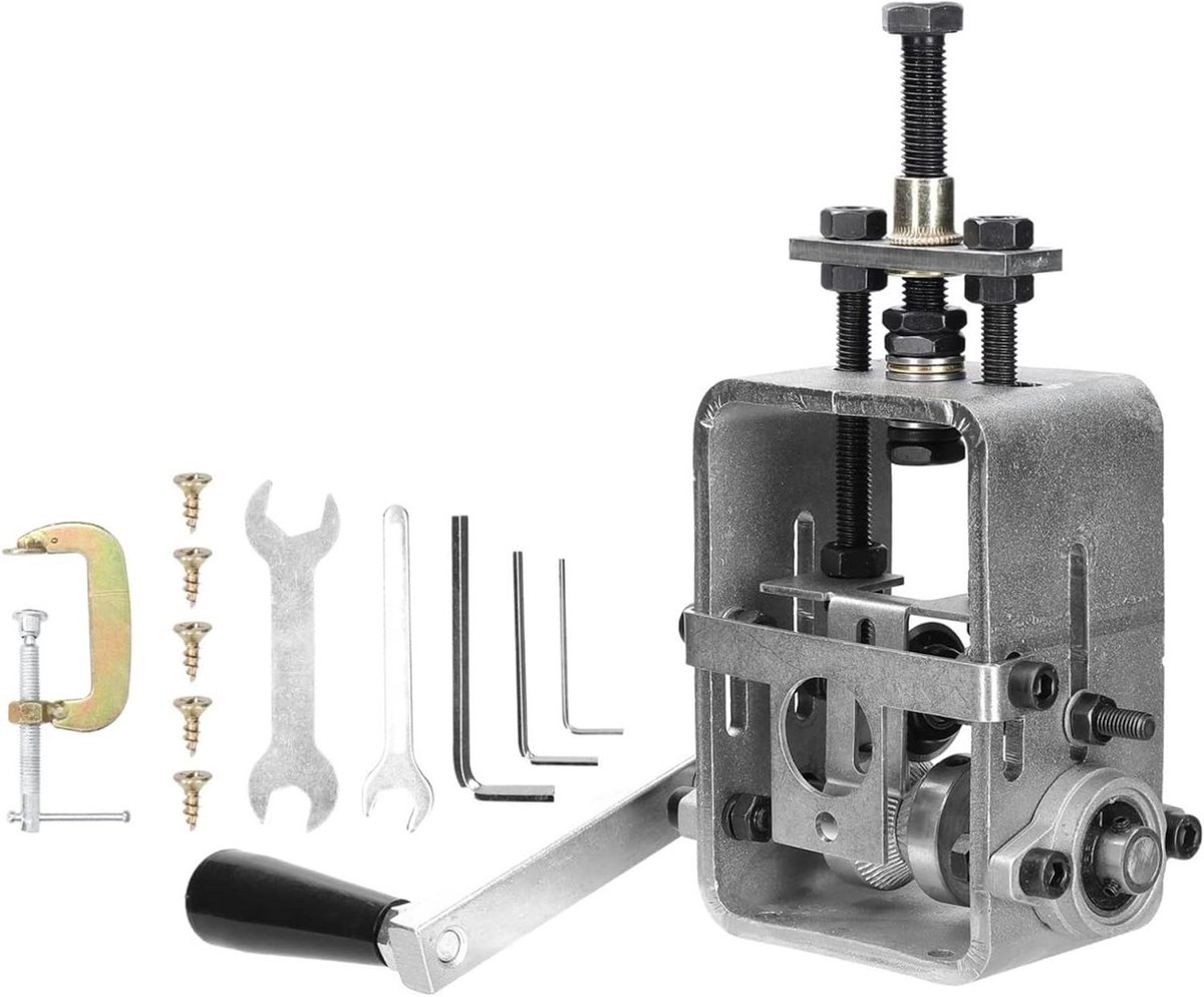 Elektrische Draad Stripper - Koperen Kabel Stripper - Snel Kabel Strippen - Verstelbare Snijafstand - 2-24mm - Zilver