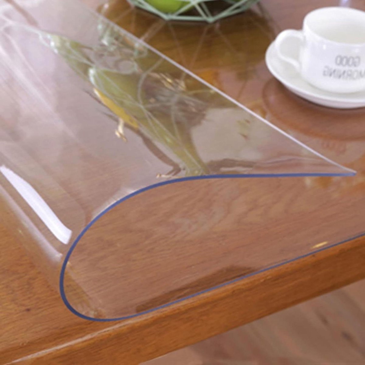 Tafelbeschermer - Bureau mat - Bureau beschermen - Waterdicht en hittebestendig - 90x150cm - Transparant