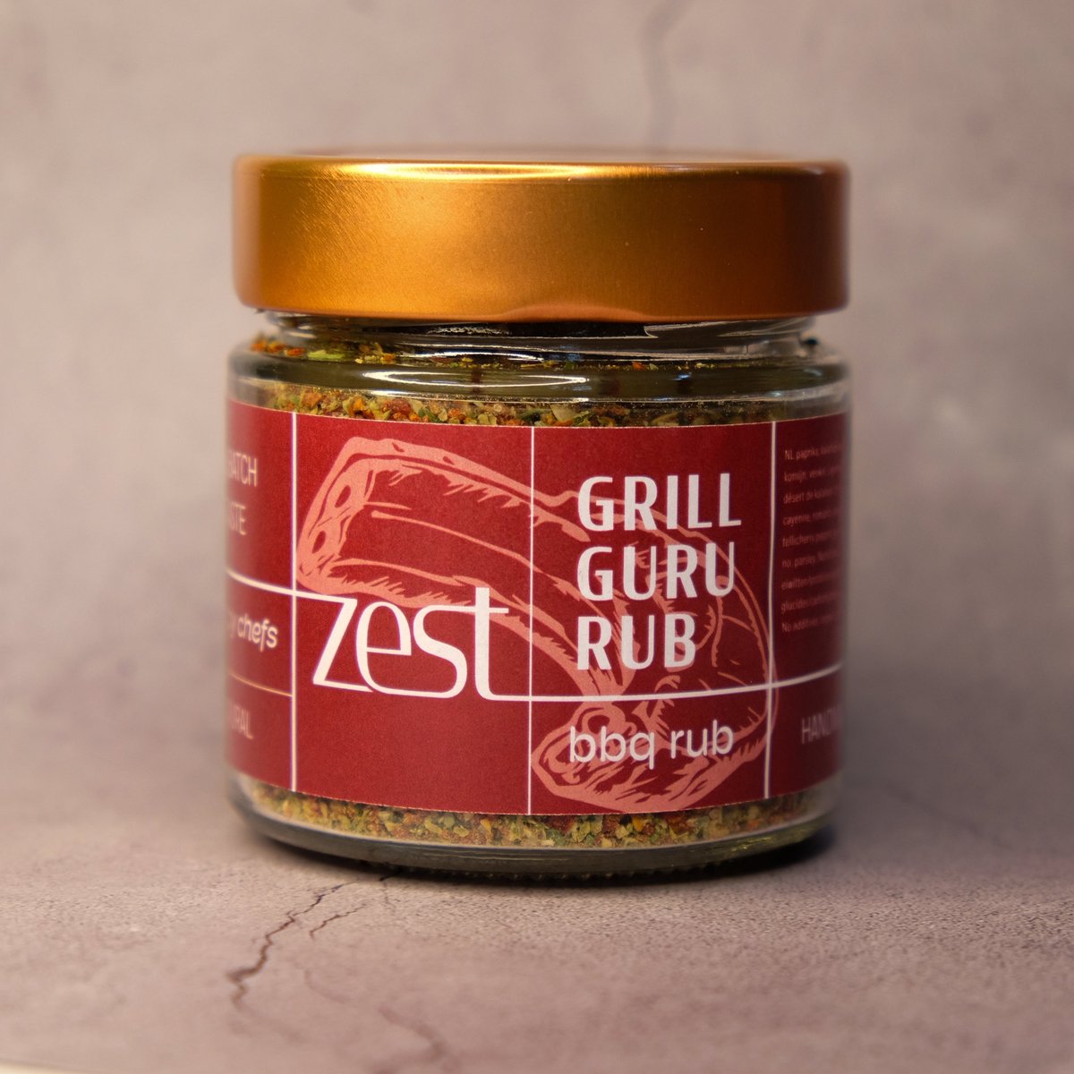 Grill Guru Rub – BBQ Rub 140g – ZEST Spices