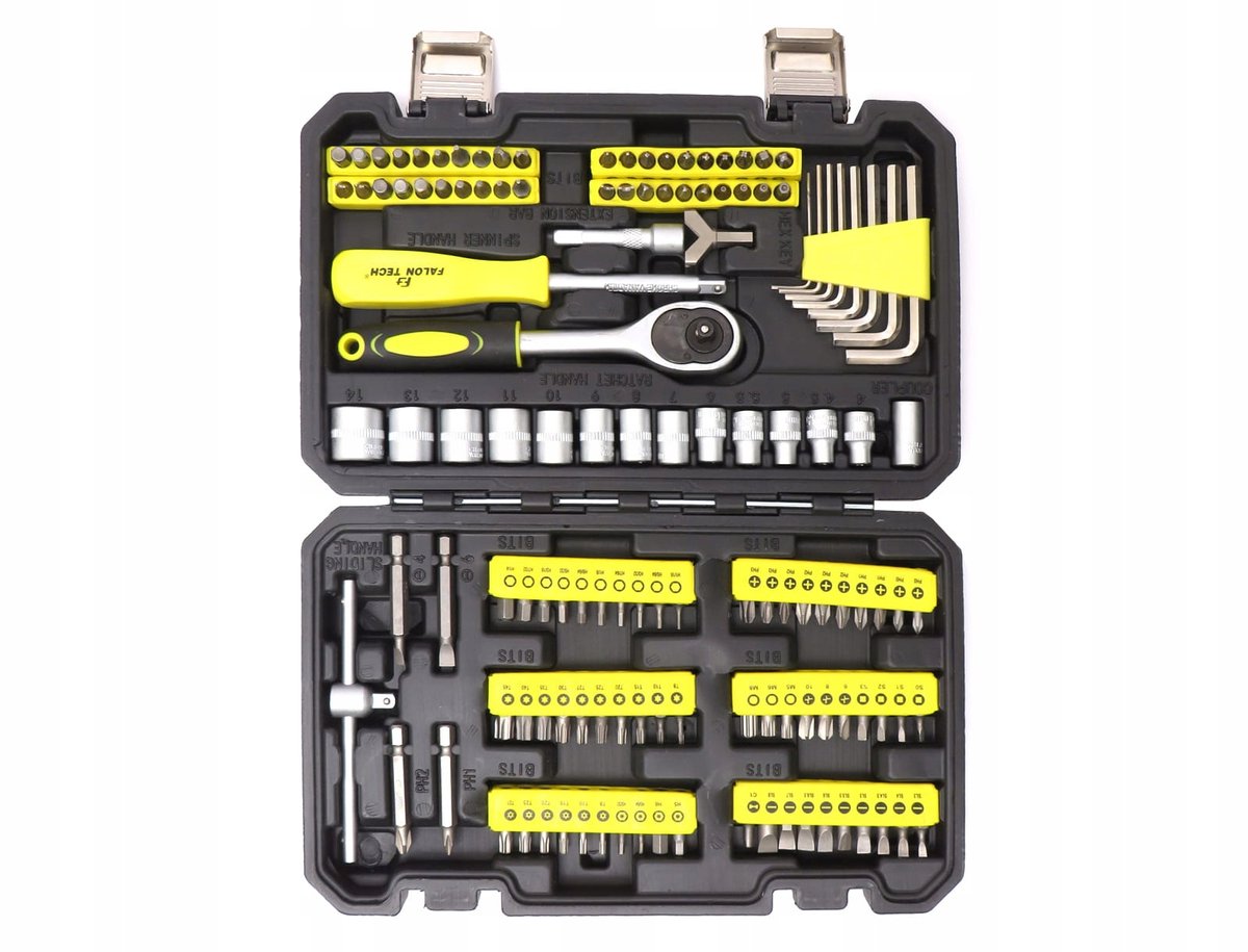 Falon-Tech FT130 Gereedschapset 130 Delen met Ratel