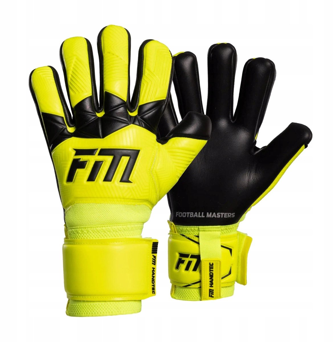 Varis X Geel Fluo 6 keepershandschoenen - Giga Grip 4mm
