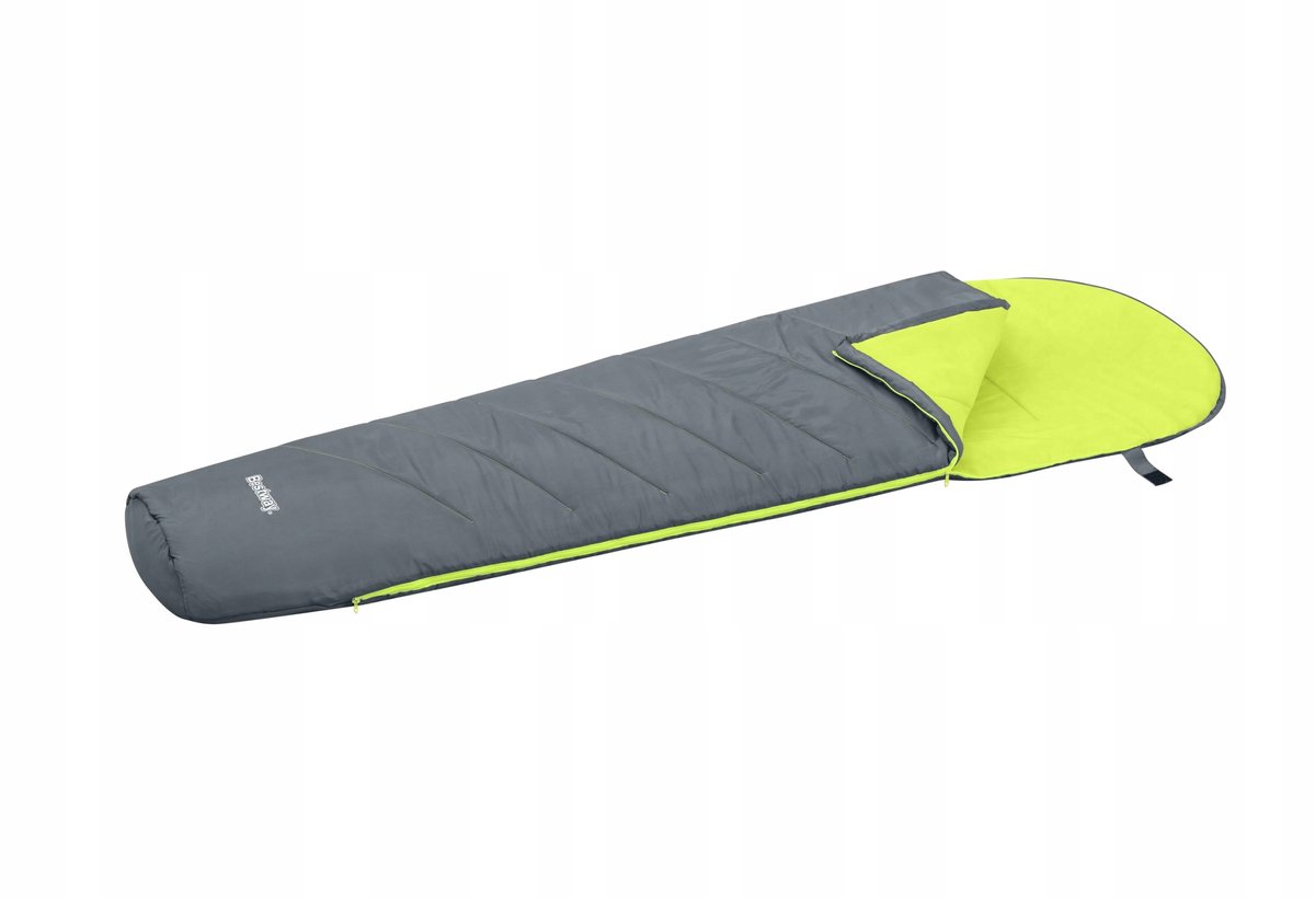 Groene Mummieslaapzak voor de Warrior & Travel - 220x75x50cm