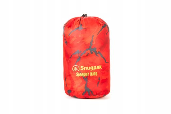Snugpak Sleeper Kids Kinder Slaapzak Rood - Comfortabel en Warm van Snugpak — afbeelding 2