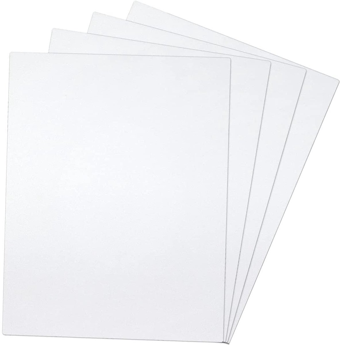Plastic Platen - ABS Platen - Handwerk en Decoratie - Flexibel en Sterk - 40 x 30 cm - Wit