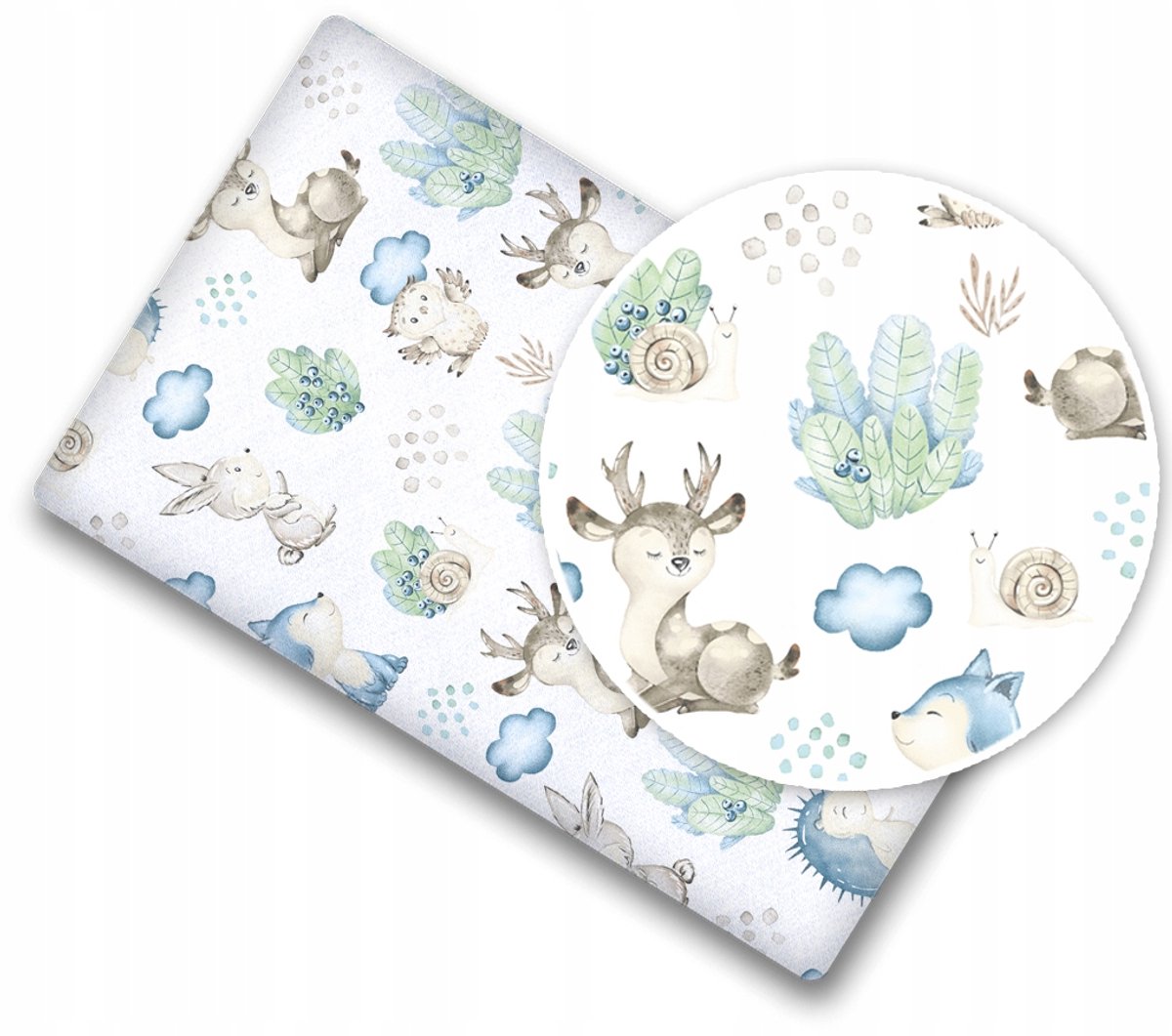 Babymam Wieg Laken 90x40 cm met Elastiek - 100% Katoen