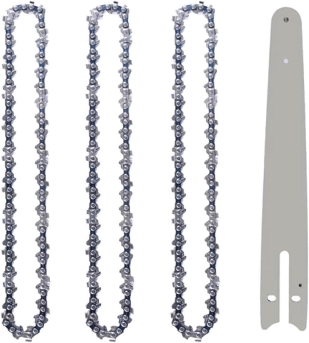 Kettingzaag Accessoires - Geleider Zaagketting - Houtbewerking Onderhoud - Duurzaam Staal - 8 Inch - Metaal