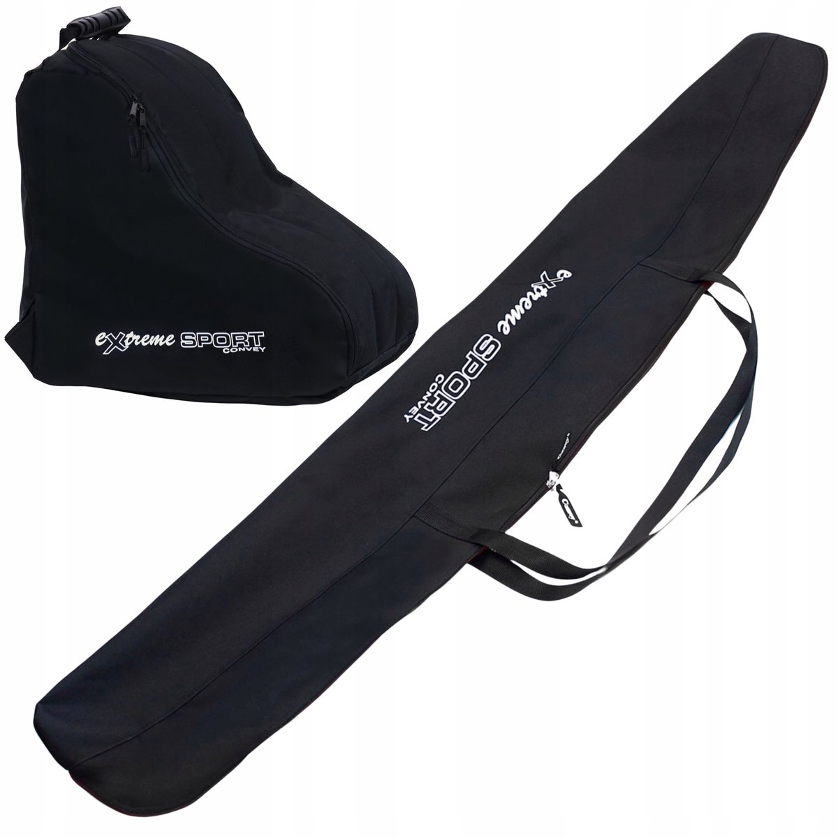 Skiset: Skihoes 180cm & Skischoenenzak - Nederlands Product