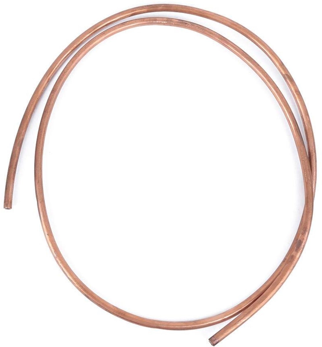 ZEYNOMAX- Koperen Buis 2M - Buitendiameter 10mm - Binnendiameter 8mm - Wanddikte 1mm - Flexibel - Corrosiebestendig - Koelbuizen