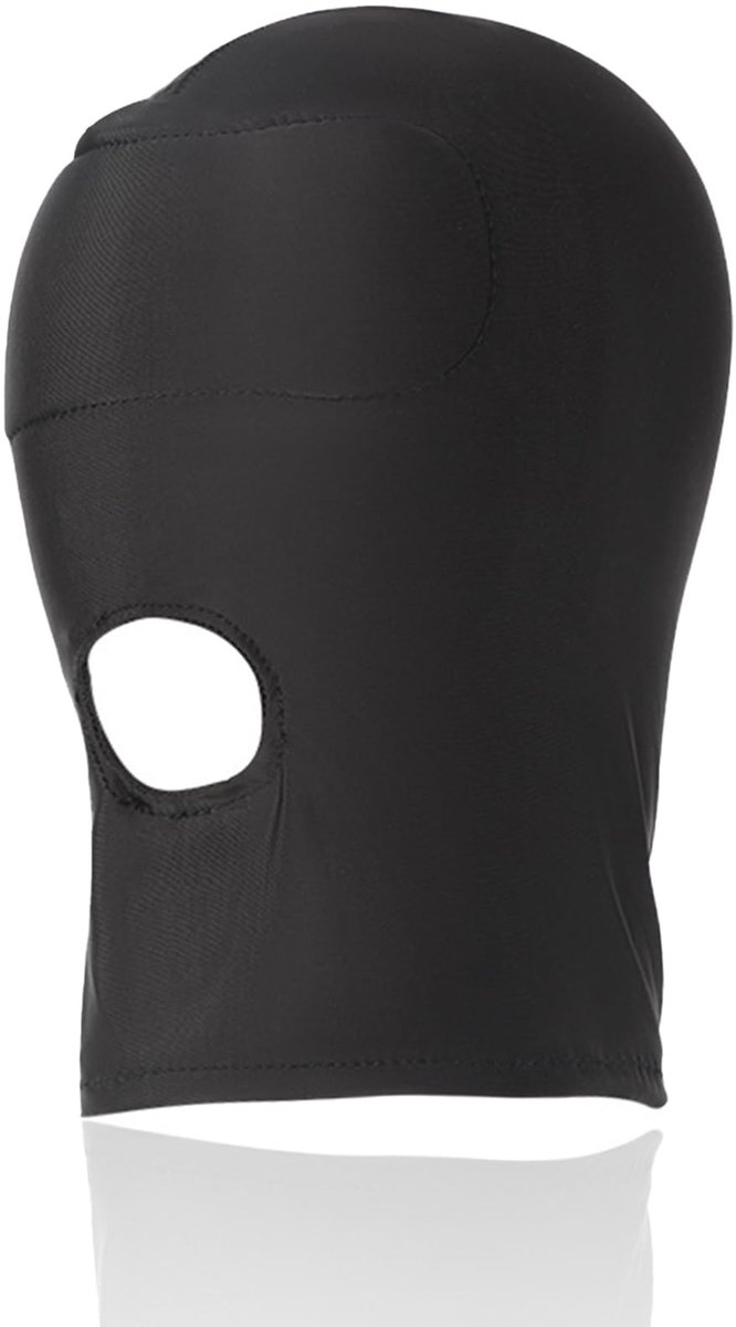 JHUBERS- Hoofdmasker Volledige Dekking - Elastisch Zwart - Ademend - Open Mond - Comfortabel - Geschikt voor Cosplay - Cosplay Masker