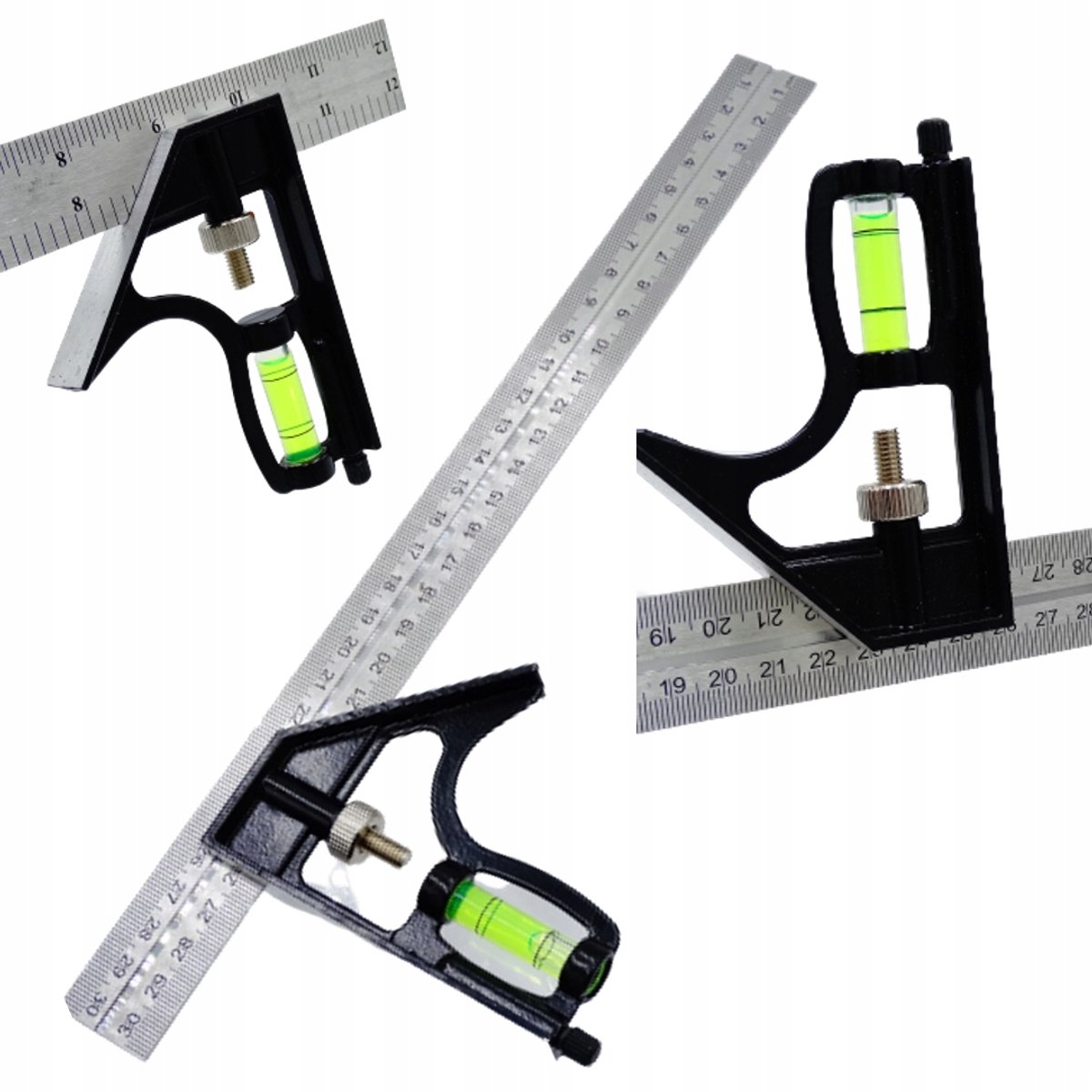 Merkloos 300mm Metaal Kwaliteitswaterpas met Stift
