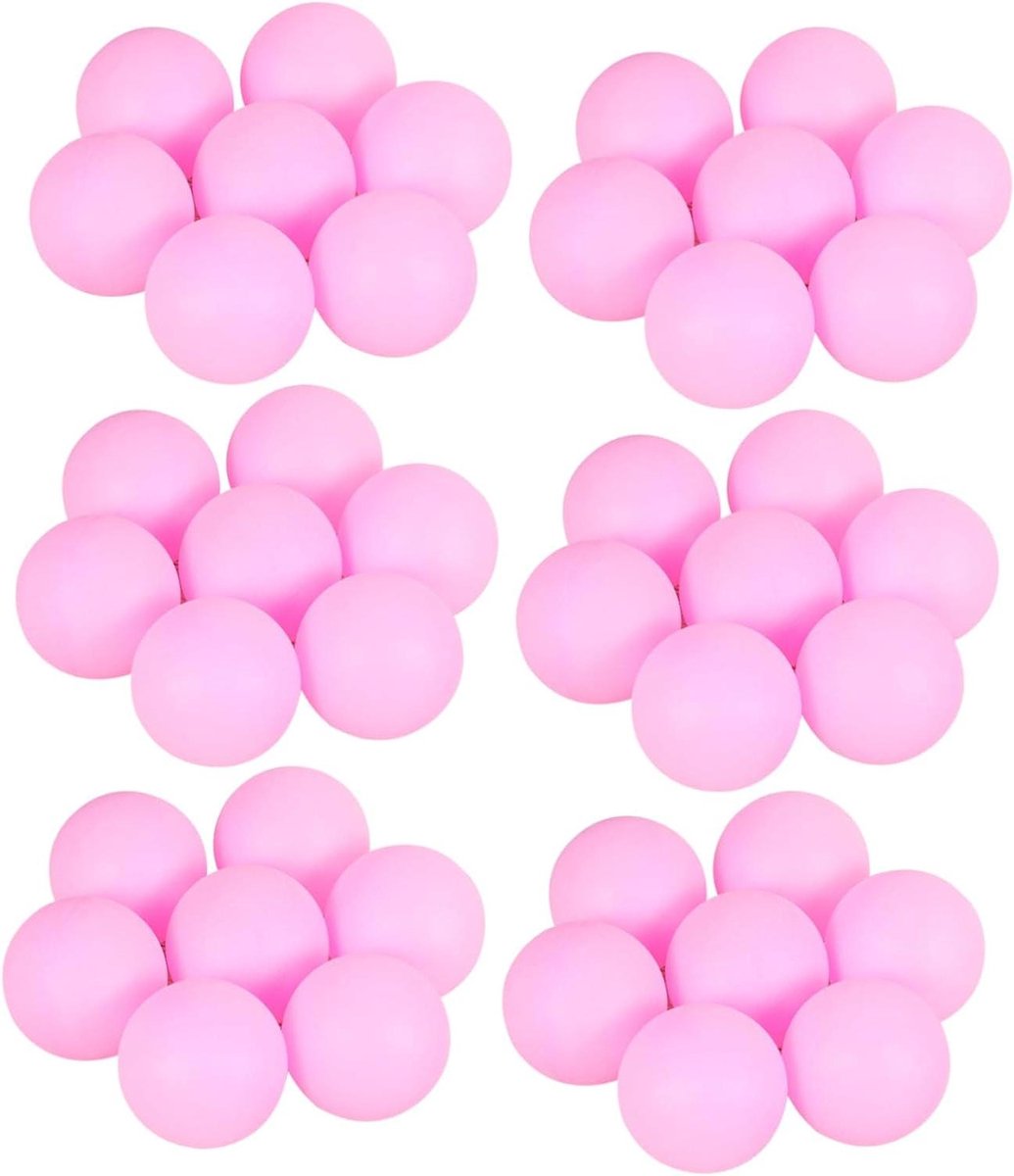 Tafeltennisballen - Spelballen - Wedstrijd Training - Naadloos Ontwerp - 150 Stuks - Roze