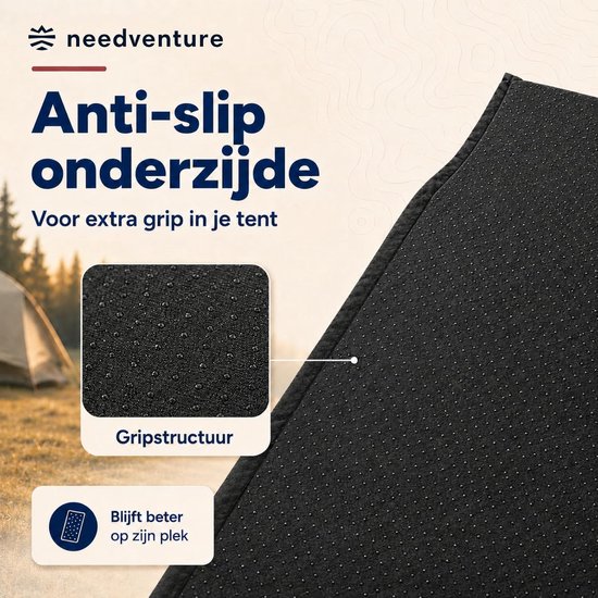 Slaapmat - Kampeer Matras - Comfortabel Slapen - Zelfopblazend - 5 cm dik - Blauw — afbeelding 2