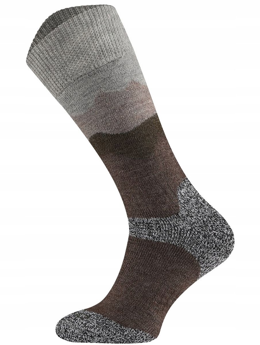 Alaskan Moose Merino Wandelsokken Zwaar 80% Wol 39-42 mei Volcanic Ash