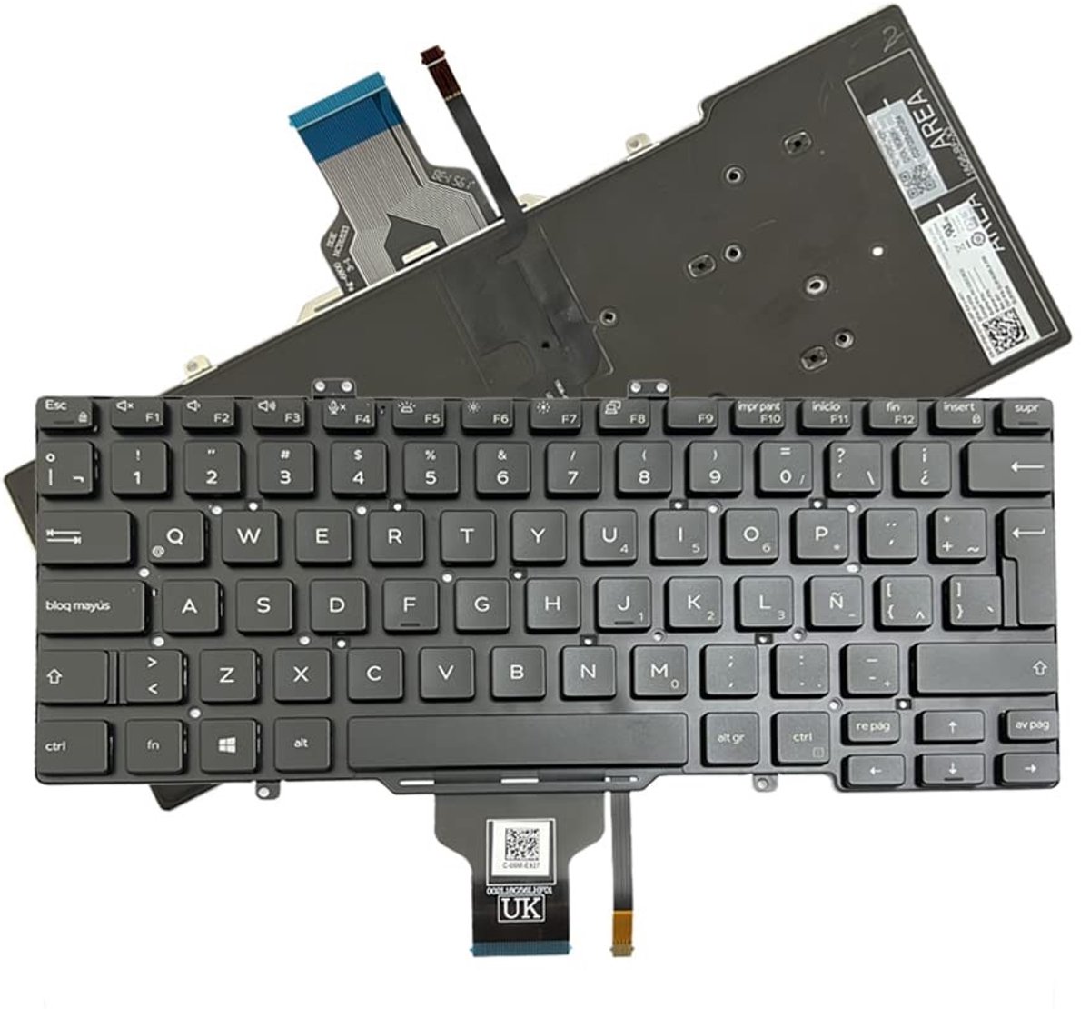 Dailygoods - Vervangend Toetsenbord voor Dell Latitude Notebooks