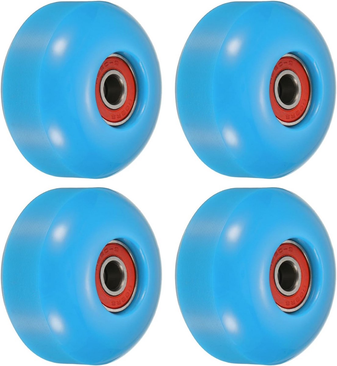 Skateboard Wielen Cruiser Onderdelen Straat Skaten Met Lagers ABEC-9 52mm 4 Pack
