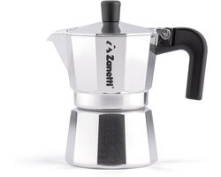 Espressoapparaat - Koffiezetter Moka - Italiaanse Koffie Maken - Anti-druppel Systeem - 3 Koppen - Zwart