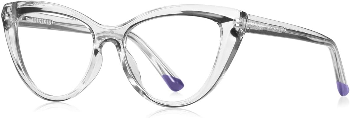 Blauw licht blokkerende glazen - Computer bril - Schermtijd comfort - TR90 montuur - 140mm breed - Zwart