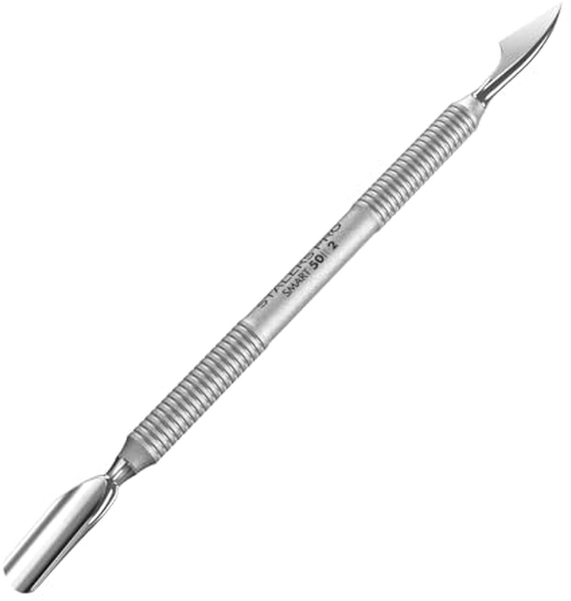 Nagelriem Duwer - Manicure Tool - Nagelverzorging - Dubbelzijdig Slijpen - 20 cm - Zilver