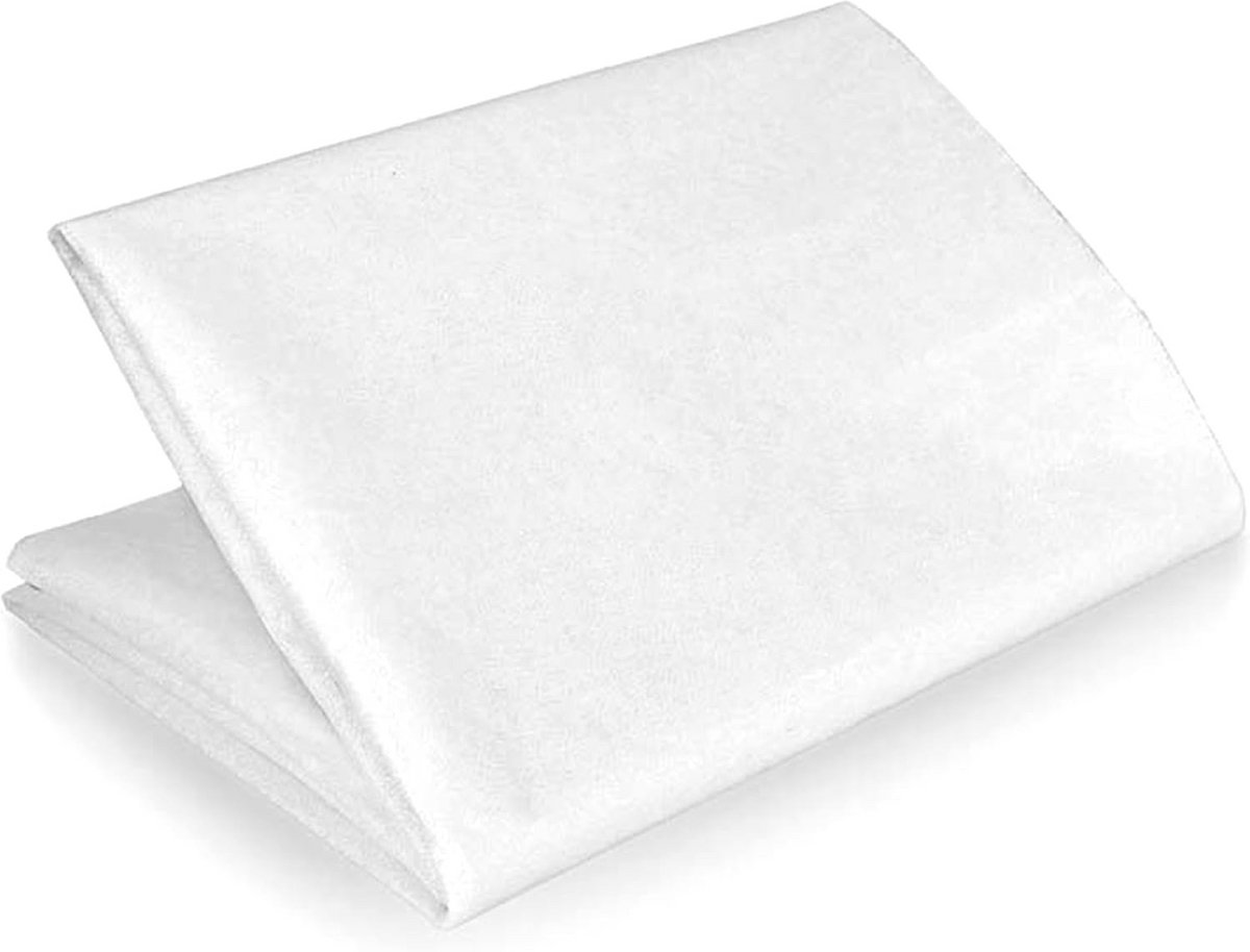 Strijkbare Vlieseline - Naaifleece stof - Kleding verstevigen - Enkelzijdig hechtend - 100 x 180 cm - Wit