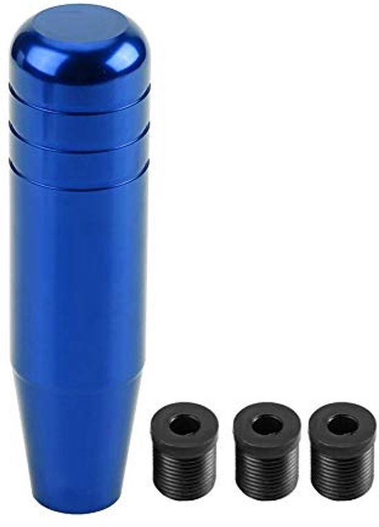 Schakelknop Auto - Hendel Pook - Interieur Upgrade - Aluminiumlegering - 13 cm - Blauw — afbeelding 2