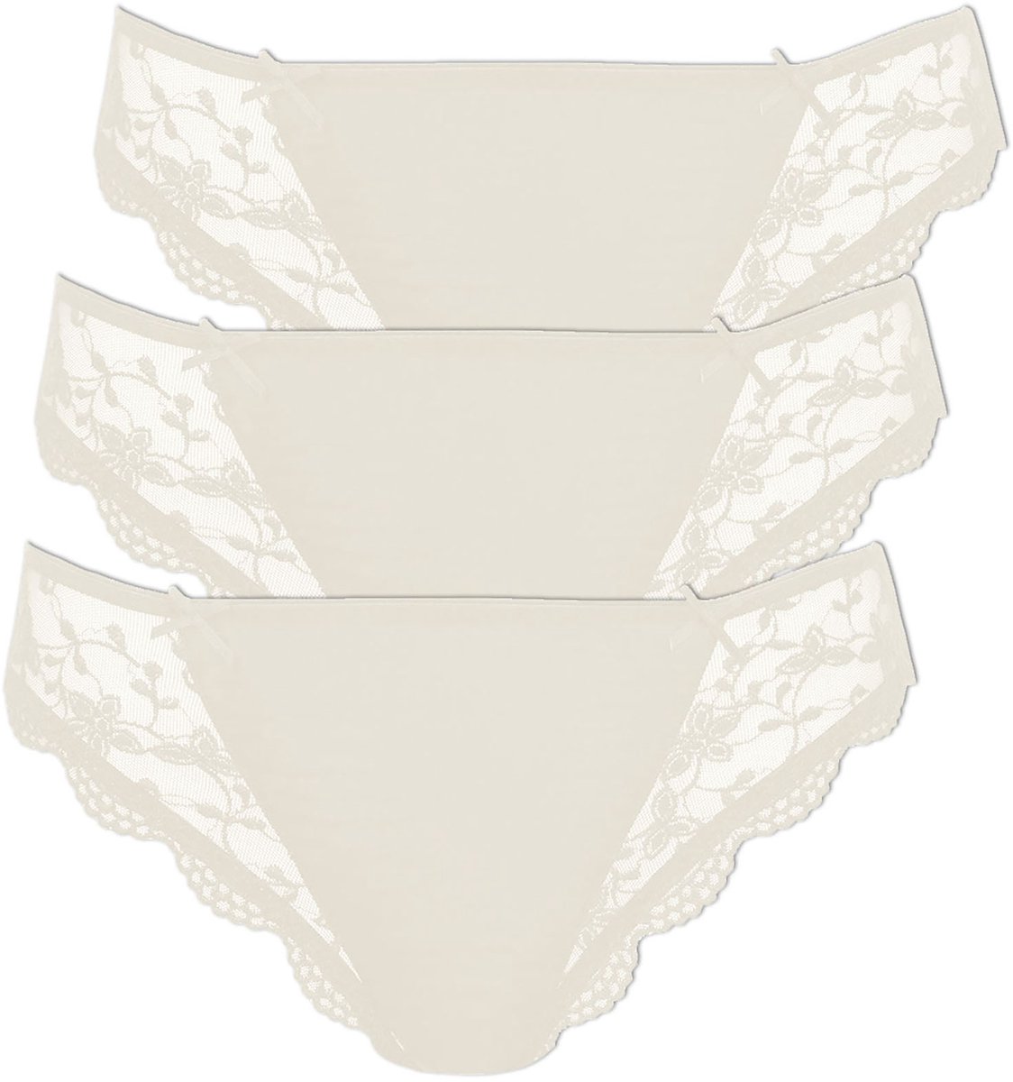 3-pack dames string Silver Edition