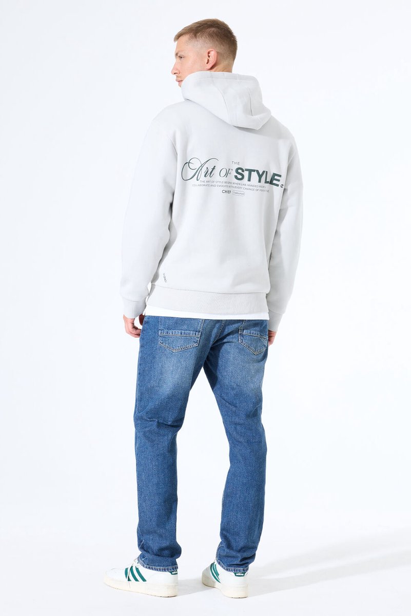 Chief Heren Sweater Gray - Maat M