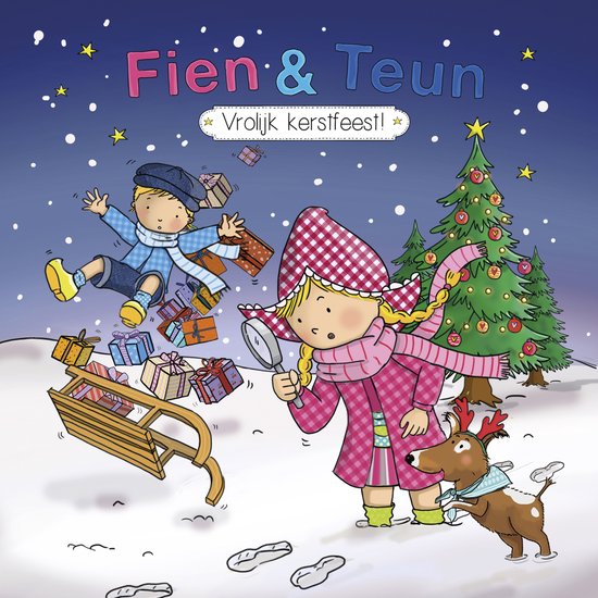 Fien en Teun - Fien & Teun - Vrolijk kertfeest! - cover