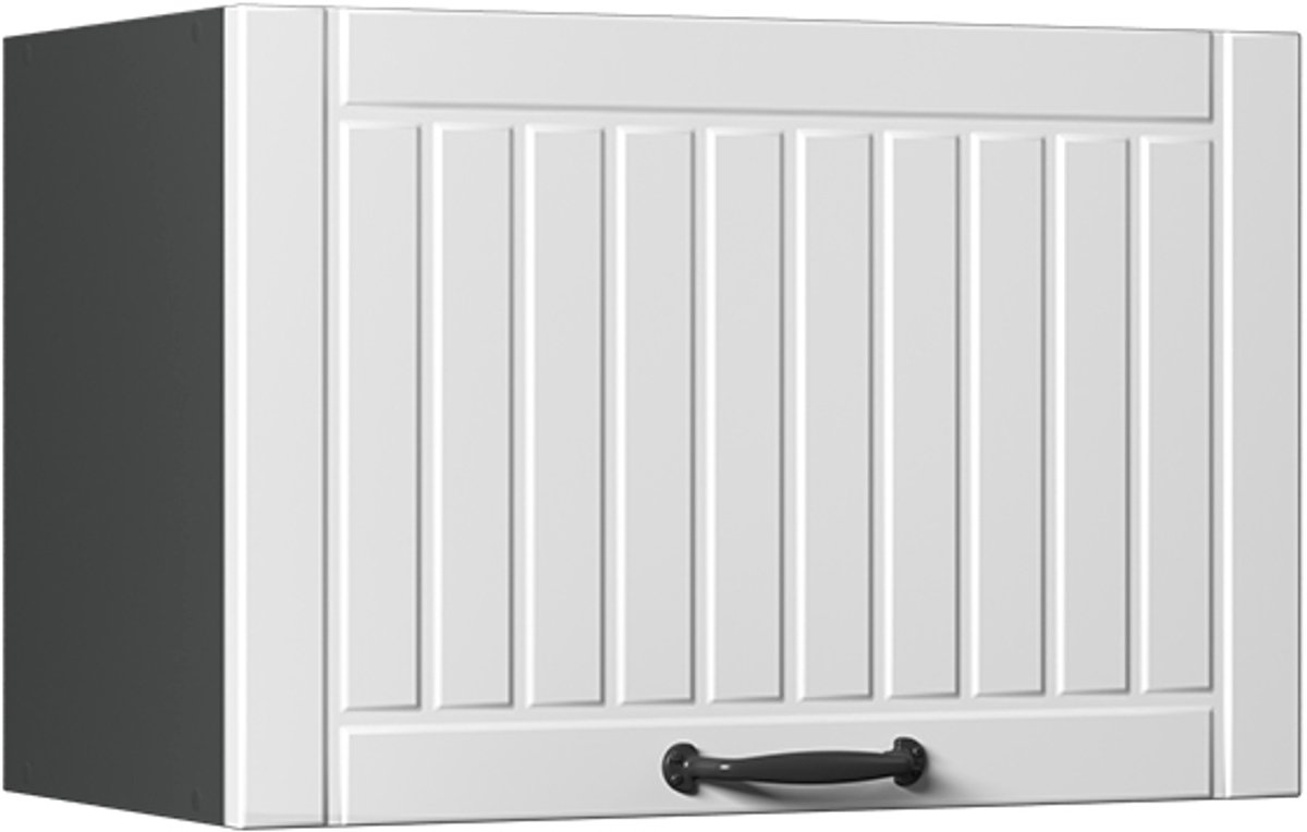 Vicco Hangkast Fame-Line, Wit Landhuis/Antraciet, 60 cm