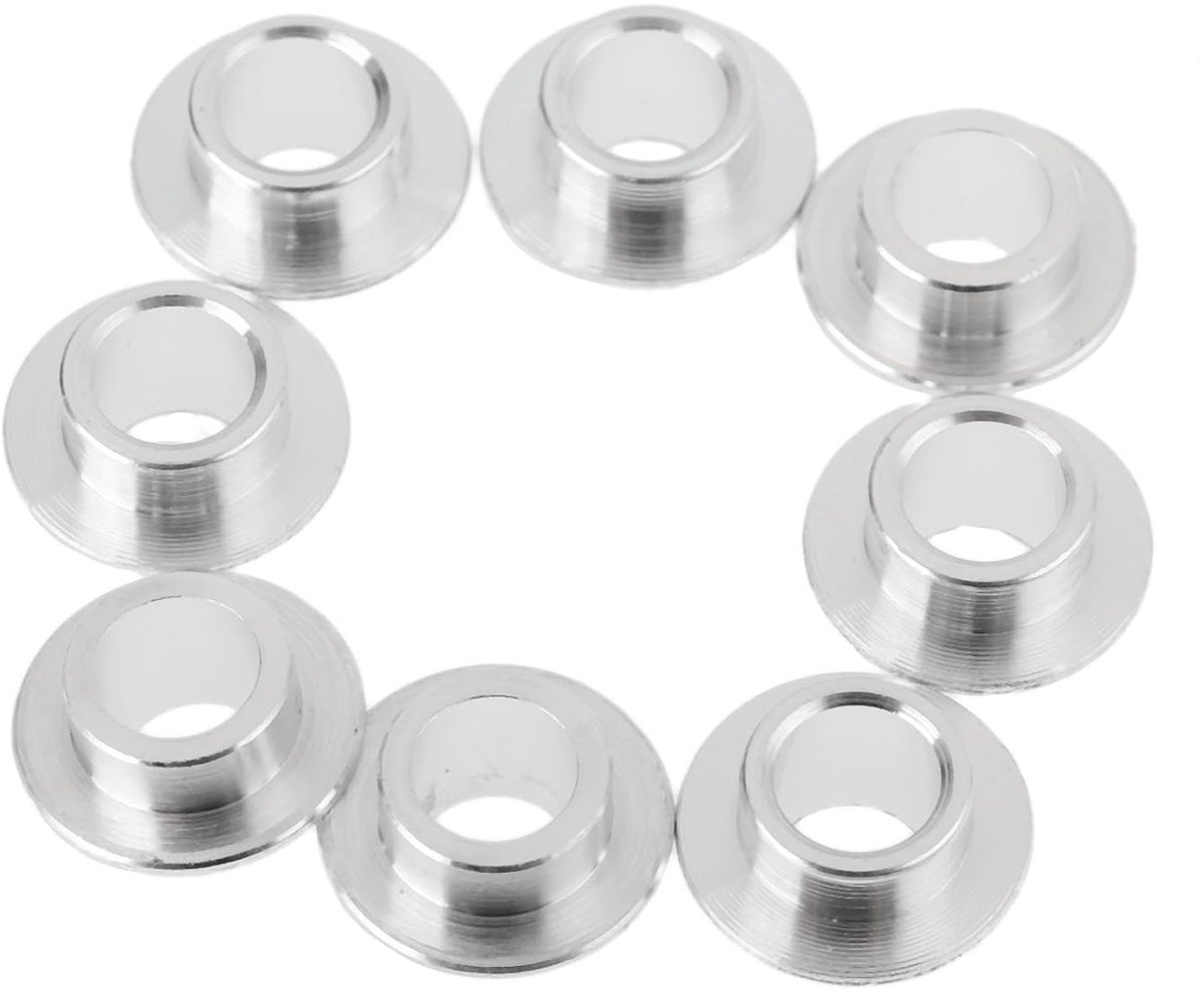 Skate Wiel Lagerspacer Onderdeel Inline Skaten Duurzaam Aluminium 8 Stuks