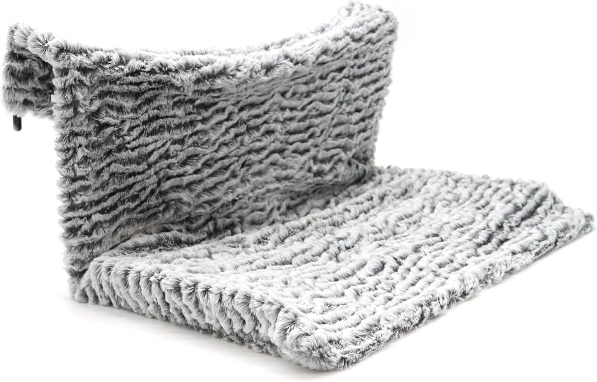 Kattenbed - Hangmat - Ontspannen - Afneembare hoezen - 48x30x26 CM - Grijs