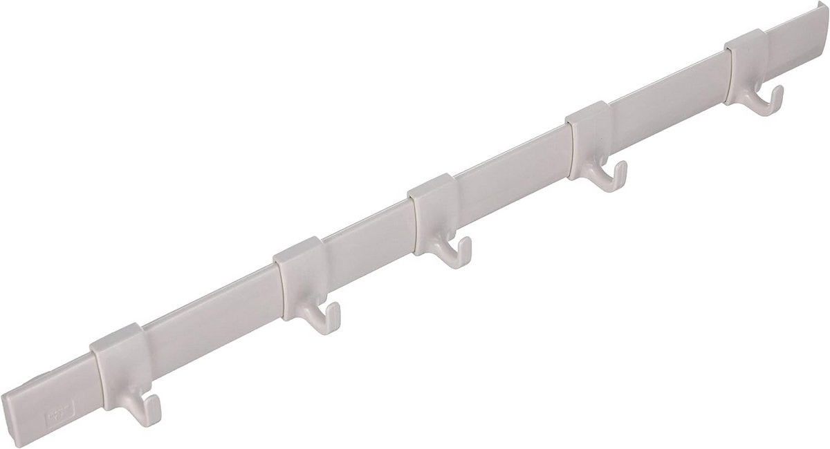 Ophanghaken - Handdoekhouders - Badkamer Organisatie - Wandmontage - 483 cm - Wit