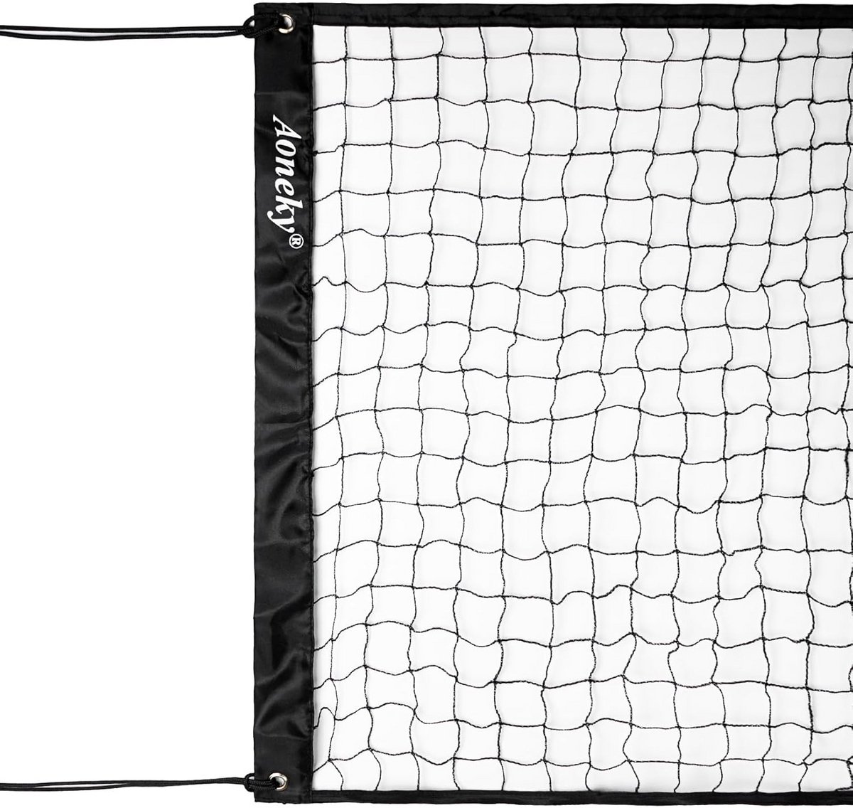Volleybal Net - Sport Net - Buiten Spelen - Draagbaar Ontwerp - 98 Meter - Zwart