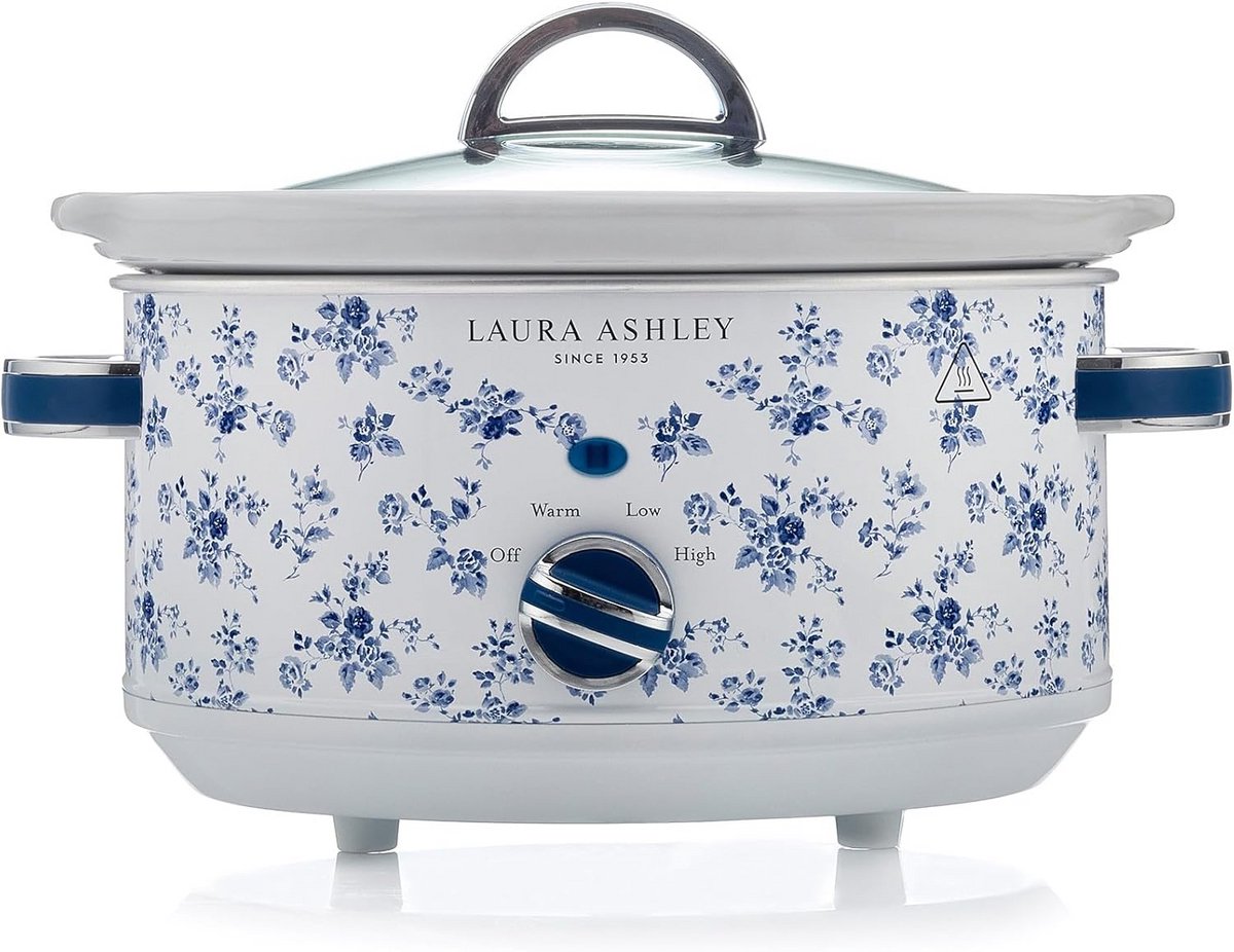Elektrische Slowcooker - Grote Pan - Maaltijden Bereiden - Energiezuinig Werken - 3.5 Liter - China Rose