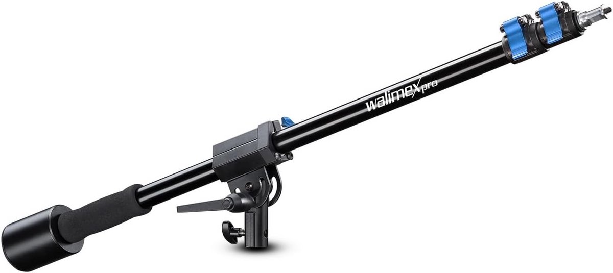 Galgen Statief - Lichtarm - Studio Fotografie - Verstelbare Arm - 70-183 cm - Zwart