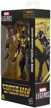 Doos van Iron Spider (Aaron Davis) actiefiguur met gouden spinnenpak en Mech-armen.
