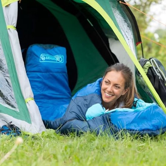 Mummieslaapzak voor volwassenen - Lichte zomerslaapzak voor camping en festivals — afbeelding 5