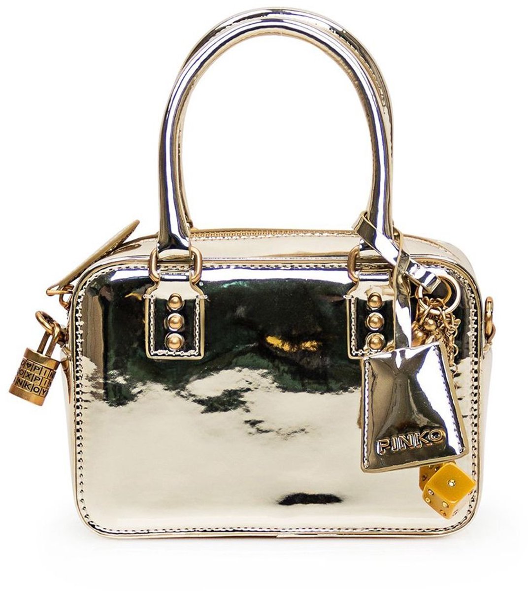 Pinko Handbag Gold