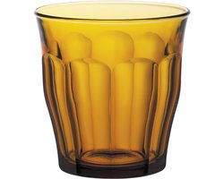 Duralex Picardie Glazen Amber – 31 cl – Gehard Glas – Set van 6 – Waterglazen / Tumbler / Cocktailglazen