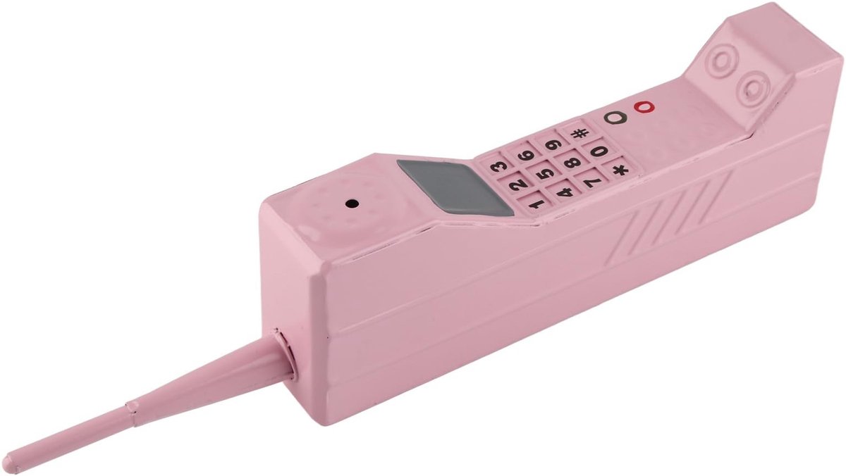 Dailygoods - Retro Bakstenen Mobiele Telefoon Ornament voor Decoratie