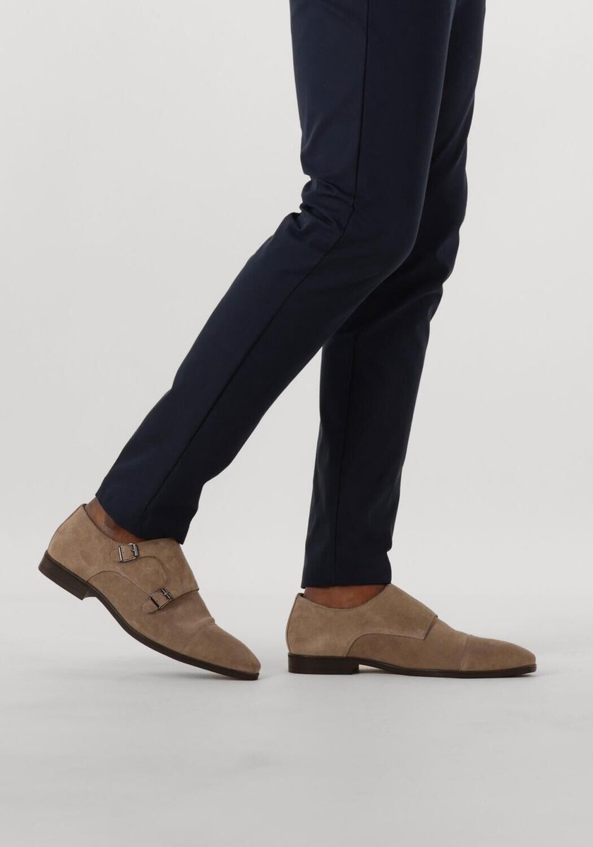 STEFANO LAURAN Stefano Lauran Gesp Nette schoenen - Business Schoenen - Heren - Taupe - Maat 46