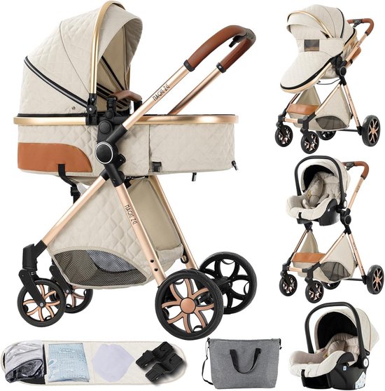 Kinderwagen 3-in-1 Omkeerbaar zitje